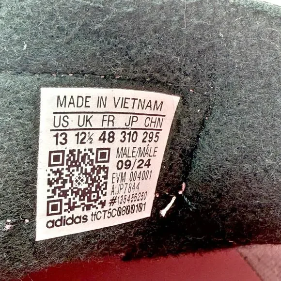 Adidas Mens Samba Messi Sneakers Size 13 Pink Suede Rubber EUC - Picture 11 of 12